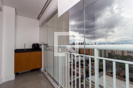 Varanda de apartamento à venda com 1 quarto, 52m² em Brás, São Paulo