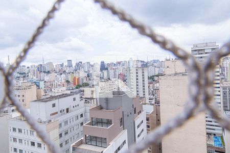 Vista da Varanda de kitnet/studio à venda com 1 quarto, 33m² em Bela Vista, São Paulo