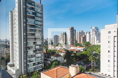 Vista da varanda de kitnet/studio à venda com 1 quarto, 38m² em Vila Mariana, São Paulo