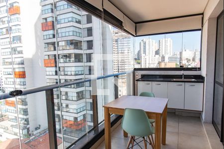 Varanda de kitnet/studio à venda com 1 quarto, 38m² em Vila Mariana, São Paulo