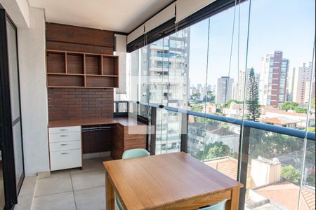 Varanda de kitnet/studio à venda com 1 quarto, 38m² em Vila Mariana, São Paulo