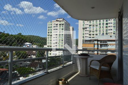 Varanda da Sala de apartamento para alugar com 2 quartos, 89m² em Pechincha, Rio de Janeiro