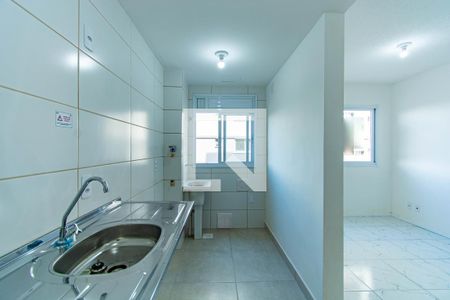 Cozinha de apartamento à venda com 2 quartos, 46m² em Estância Velha, Canoas