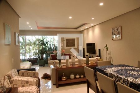 Sala de apartamento à venda com 3 quartos, 156m² em Jardim Botânico, Rio de Janeiro