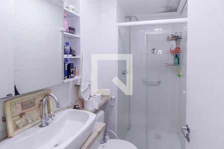 Banheiro de apartamento à venda com 1 quarto, 35m² em Jardim Ibitirama, São Paulo