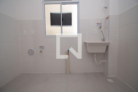 Cozinha - lavanderia de apartamento à venda com 2 quartos, 50m² em Santos Dumont, São Leopoldo