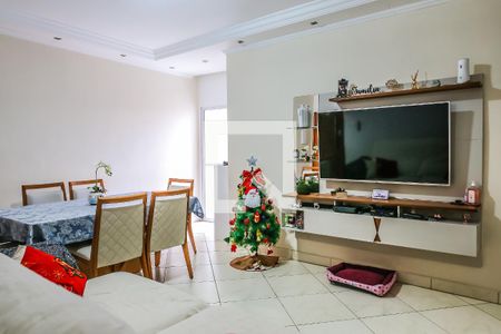 Sala de apartamento à venda com 2 quartos, 92m² em Vila Clarice, Santo André