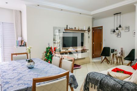 Sala de apartamento à venda com 2 quartos, 92m² em Vila Clarice, Santo André