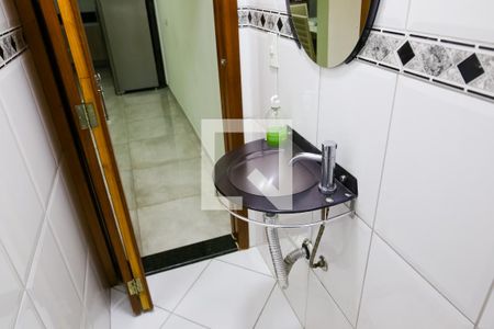 Lavabo de casa à venda com 3 quartos, 113m² em Jardim Rina, Santo André