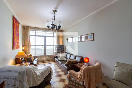 Sala de estar de apartamento para alugar com 4 quartos, 135m² em Guilhermina, Praia Grande