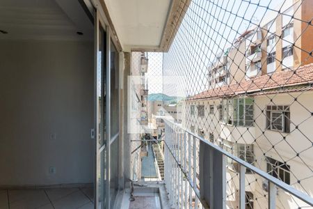 Varanda da Sala de apartamento para alugar com 2 quartos, 80m² em Maracanã, Rio de Janeiro