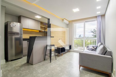 Sala de apartamento para alugar com 2 quartos, 56m² em Jardim Itu Sabará, Porto Alegre