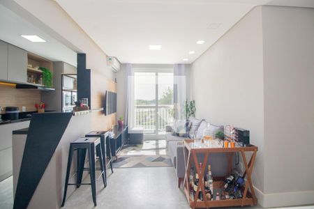 Sala de apartamento à venda com 2 quartos, 56m² em Jardim Itu Sabará, Porto Alegre