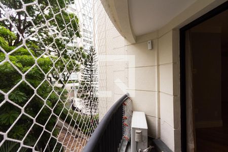 Varanda da Sala de apartamento para alugar com 3 quartos, 92m² em Moema, São Paulo