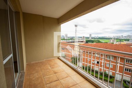 Sacada da Sala de apartamento para alugar com 3 quartos, 58m² em Jardim Paulista, Ribeirão Preto