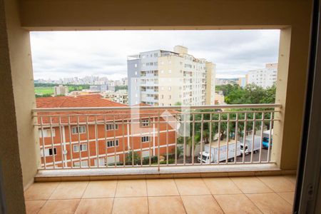 Sacada da Sala de apartamento para alugar com 3 quartos, 58m² em Jardim Paulista, Ribeirão Preto