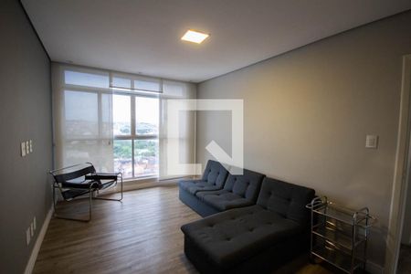 Sala de apartamento para alugar com 1 quarto, 51m² em Centro, Ribeirão Preto