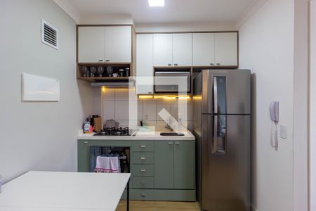 Cozinha de apartamento para alugar com 1 quarto, 27m² em Vila Butantã, São Paulo