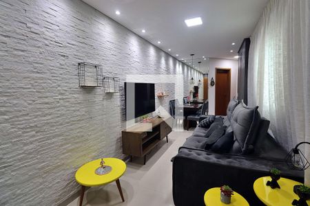 Sala de apartamento para alugar com 2 quartos, 100m² em Parque Novo Oratório, Santo André