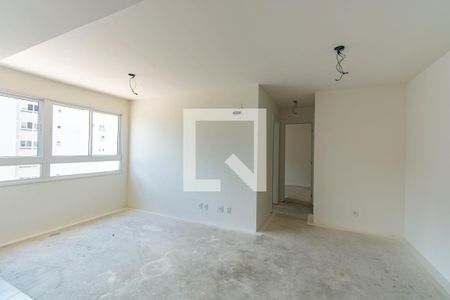 Sala/Cozinha de apartamento à venda com 2 quartos, 53m² em Bairro Fátima, Canoas