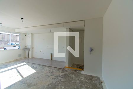 Sala/Cozinha de apartamento à venda com 2 quartos, 53m² em Bairro Fátima, Canoas