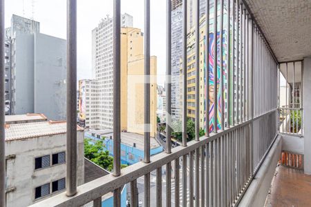 Varanda de apartamento à venda com 1 quarto, 50m² em Centro, São Paulo