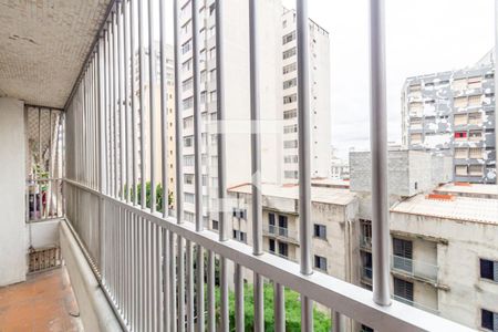 Varanda de apartamento à venda com 1 quarto, 50m² em Centro, São Paulo