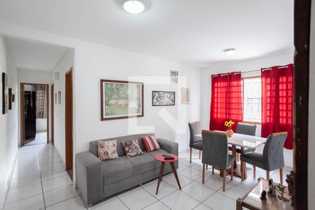 Sala de apartamento à venda com 2 quartos, 60m² em Jardim Leblon, Belo Horizonte
