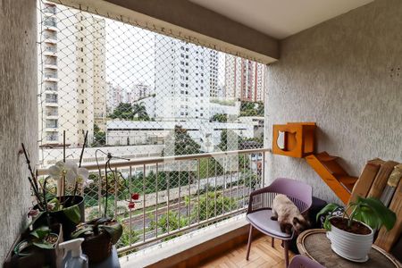 Sacada de apartamento à venda com 1 quarto, 38m² em Super Quadra Morumbi, São Paulo