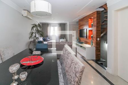 Sala de casa de condomínio para alugar com 3 quartos, 205m² em Jardim Avelino, São Paulo