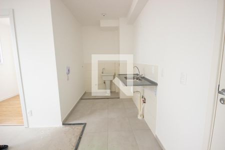 Cozinha de apartamento para alugar com 2 quartos, 39m² em Vila Inglesa, São Paulo