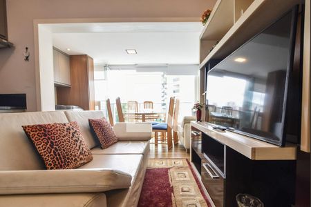 Sala de apartamento à venda com 1 quarto, 39m² em Cidade Monções, São Paulo