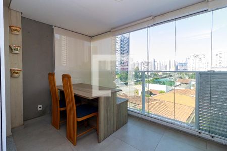 Sala - Varanda de apartamento à venda com 1 quarto, 42m² em Cidade Monções, São Paulo