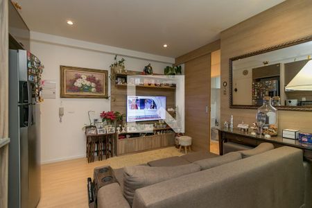 Sala de apartamento para alugar com 1 quarto, 42m² em Cidade Monções, São Paulo