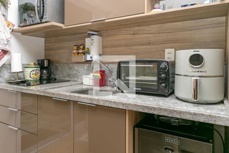 Cozinha de apartamento para alugar com 1 quarto, 42m² em Cidade Monções, São Paulo