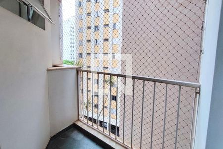 Varanda da Sala de apartamento para alugar com 1 quarto, 43m² em Cambuí, Campinas