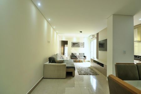 Sala de apartamento para alugar com 3 quartos, 100m² em Campestre, Santo André