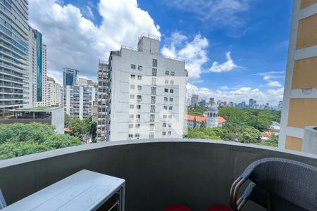 Sala  de apartamento à venda com 1 quarto, 136m² em Itaim Bibi, São Paulo