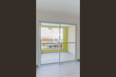 Varanda da Sala de apartamento à venda com 2 quartos, 53m² em Vila São Pedro, Santo André