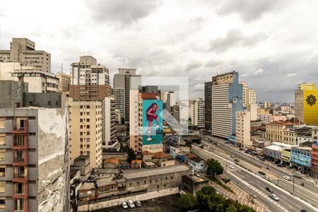 Vista do Quarto de kitnet/studio para alugar com 1 quarto, 42m² em Centro Histórico de São Paulo, São Paulo