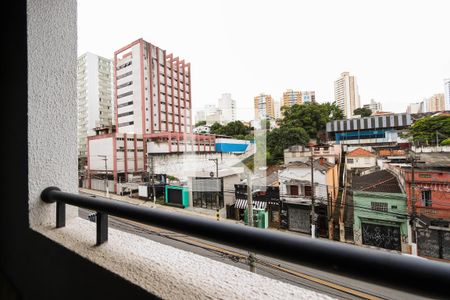 Varanda - Sala/Quarto de kitnet/studio à venda com 1 quarto, 25m² em Santana, São Paulo