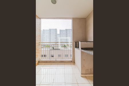 Varanda Gourmet de apartamento à venda com 3 quartos, 74m² em Usina Piratininga, São Paulo