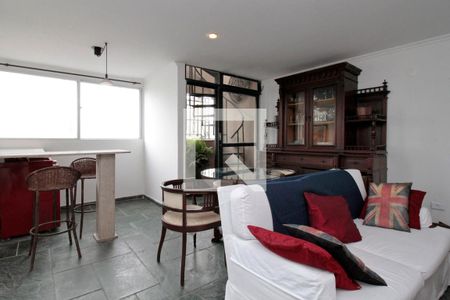 Sala de apartamento para alugar com 1 quarto, 120m² em Vila Buarque, São Paulo
