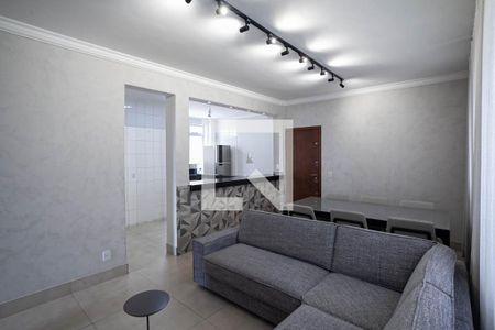 Sala de apartamento à venda com 3 quartos, 97m² em Ouro Preto, Belo Horizonte
