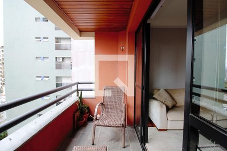 Varanda da Sala de apartamento para alugar com 3 quartos, 85m² em Real Parque, São Paulo