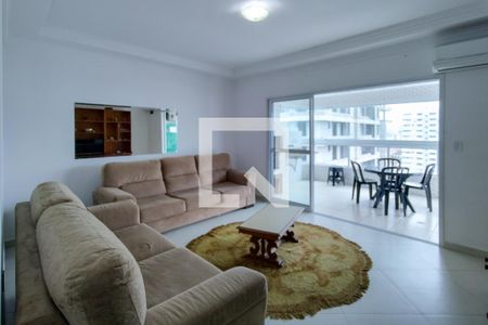 Sala de TV de apartamento para alugar com 3 quartos, 145m² em Guilhermina, Praia Grande