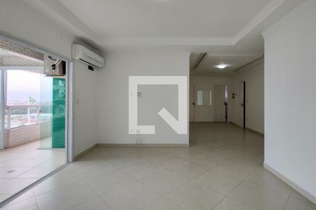 Sala de apartamento para alugar com 3 quartos, 145m² em Guilhermina, Praia Grande