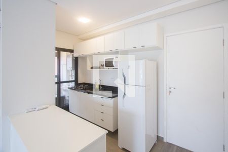 Cozinha de apartamento para alugar com 1 quarto, 35m² em Chácara Santo Antônio (zona Sul), São Paulo