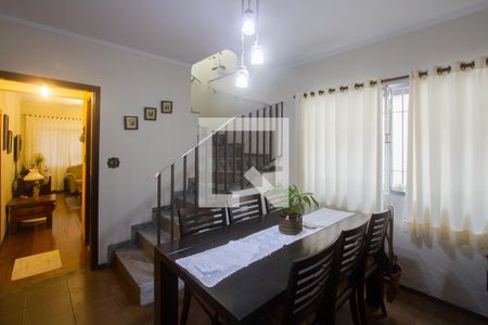 Sala de Jantar de casa à venda com 3 quartos, 156m² em Jardim Promissao, São Paulo