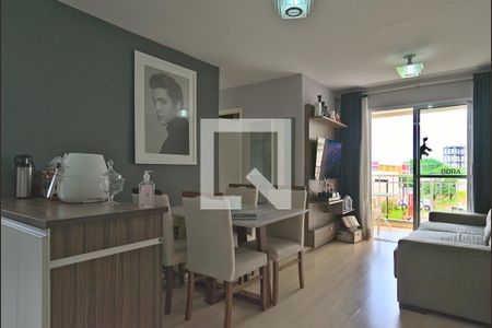 Sala de apartamento à venda com 3 quartos, 70m² em Mansões Santo Antônio, Campinas